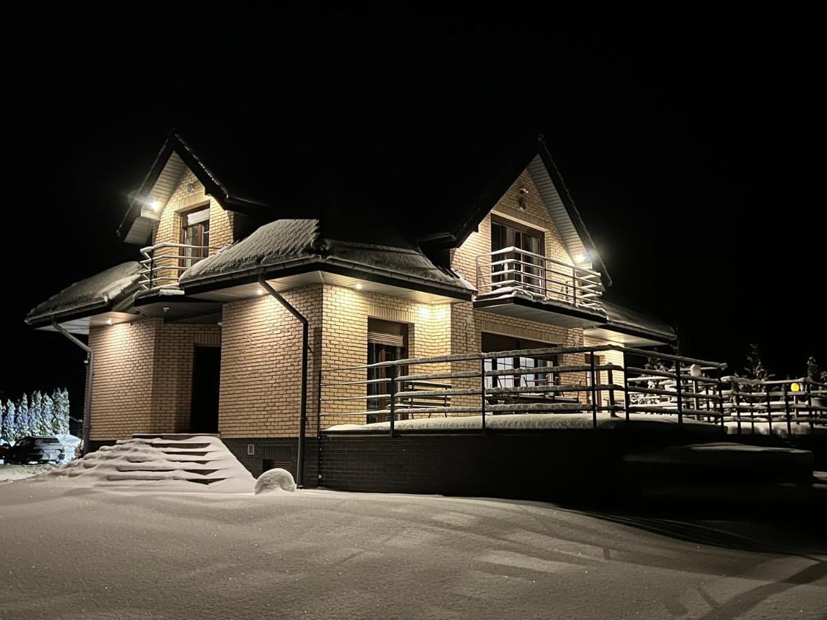 Domwigierski Pl -Jeziorki -Gr- Comfort-Ferienhaus-Polen - Wlasna Linia Brzegowa I Sauna Wysoki Most  Exterior foto